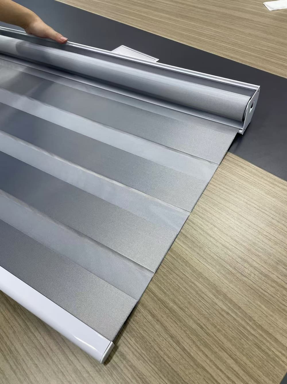 zebra blinds with spring mechanism