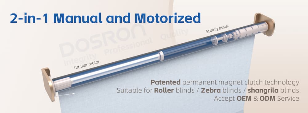 motorized manual roller blinds motor parts